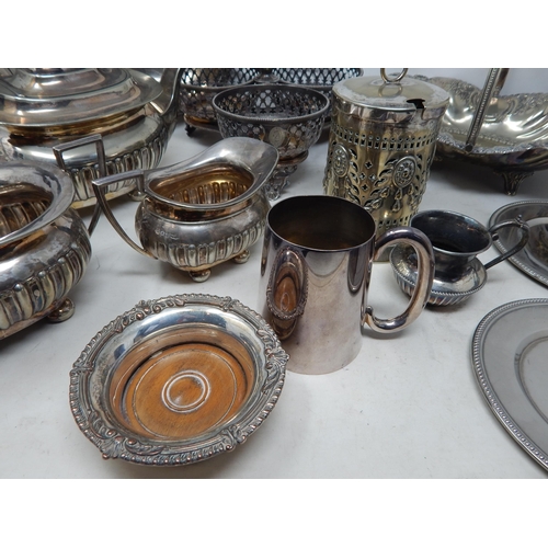 135B - A Large Quantity of Silver Plated Wares