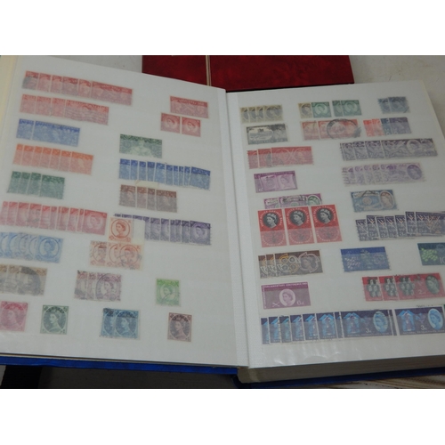 29 - A huge collection of modern stamps from Australia and Great Britain housed in 2 large stockbooks