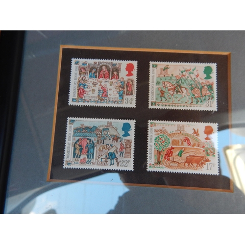 20 - Silver Jubilee Stamps of Queen Elizabeth II in original box of issue, set of Doomsday Book stamps in... 