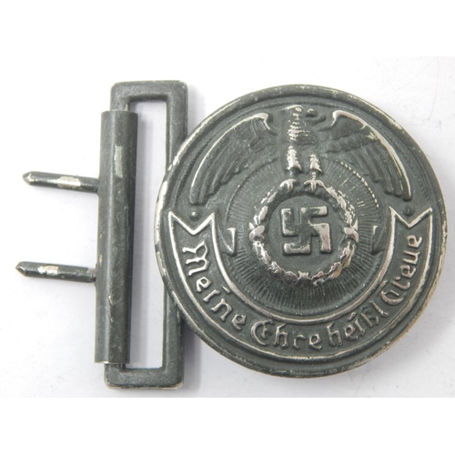 447 - WWII SS Officers Belt Buckle