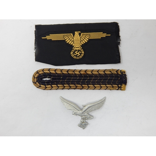 449 - WWII 3 x German Military Items