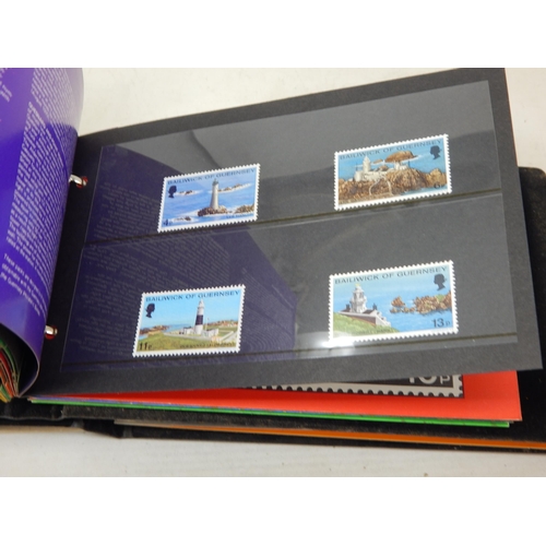 95 - States of Guernsey Post Office 2 albums full of mint Commemorative stamps