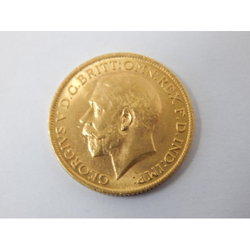 62 - KGV Full Gold Sovereign 1914