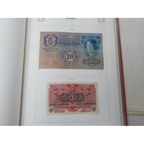 71 - Two Albums containing an Extensive & interesting collection of U.K & World Banknotes from a Private ... 