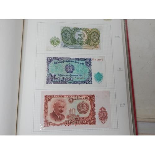 71 - Two Albums containing an Extensive & interesting collection of U.K & World Banknotes from a Private ... 