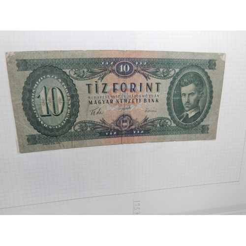 71 - Two Albums containing an Extensive & interesting collection of U.K & World Banknotes from a Private ... 