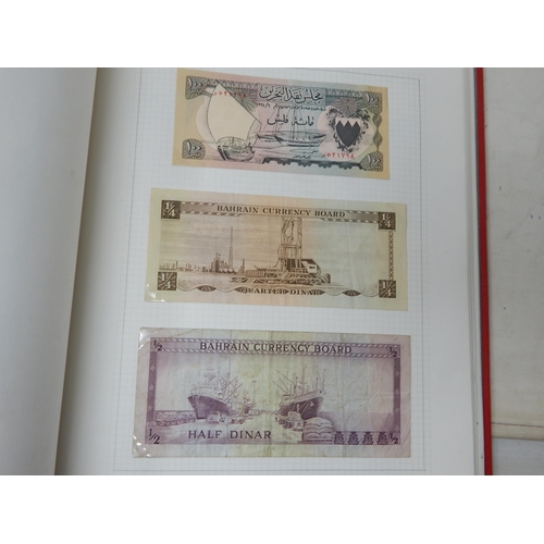 71 - Two Albums containing an Extensive & interesting collection of U.K & World Banknotes from a Private ... 