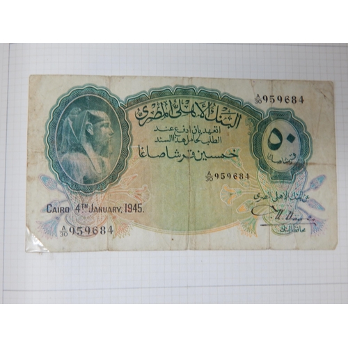 71 - Two Albums containing an Extensive & interesting collection of U.K & World Banknotes from a Private ... 