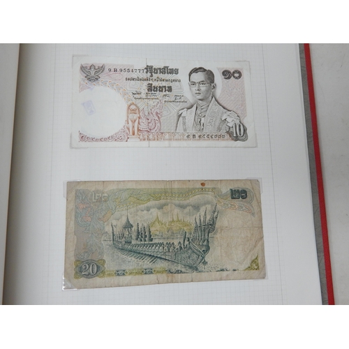 71 - Two Albums containing an Extensive & interesting collection of U.K & World Banknotes from a Private ... 