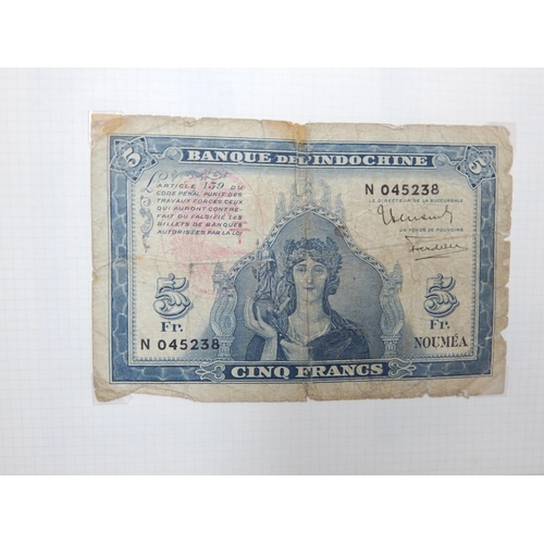 71 - Two Albums containing an Extensive & interesting collection of U.K & World Banknotes from a Private ... 