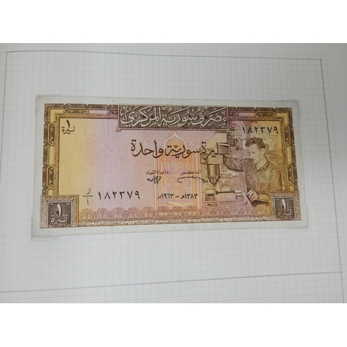 71 - Two Albums containing an Extensive & interesting collection of U.K & World Banknotes from a Private ... 