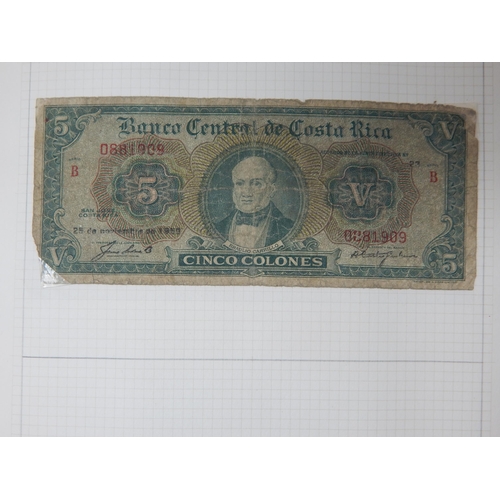 71 - Two Albums containing an Extensive & interesting collection of U.K & World Banknotes from a Private ... 