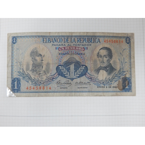 71 - Two Albums containing an Extensive & interesting collection of U.K & World Banknotes from a Private ... 