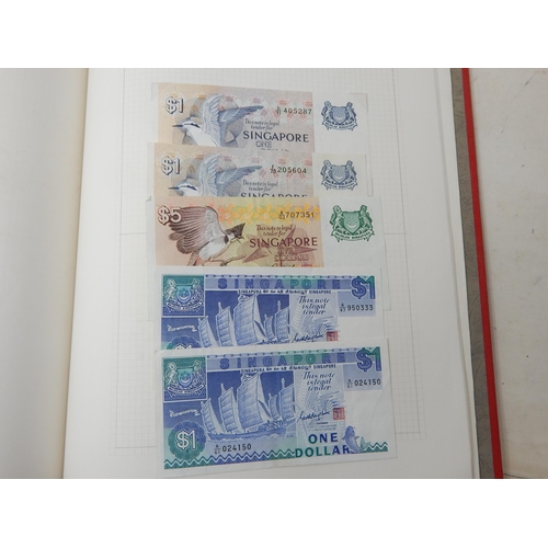 71 - Two Albums containing an Extensive & interesting collection of U.K & World Banknotes from a Private ... 