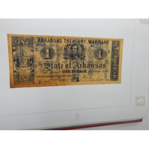 71 - Two Albums containing an Extensive & interesting collection of U.K & World Banknotes from a Private ... 