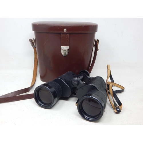 336 - A Pair of Carl Zeiss Jena 7 x 50 Binoculars in Original Fitted Case