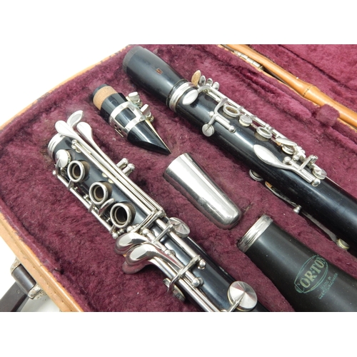 339 - Corton Clarinet in Original Fitted Carrying Case