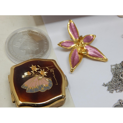 199 - A Quantity of Good Costume Jewellery Including Examples by Trifari together with a Chinese Character... 