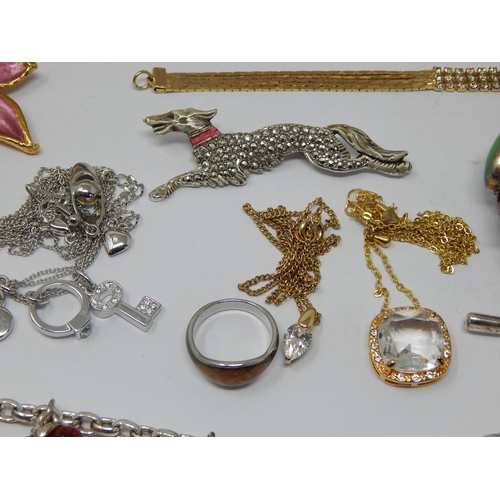 199 - A Quantity of Good Costume Jewellery Including Examples by Trifari together with a Chinese Character... 