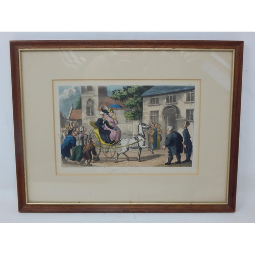 334 - Rowlandson: 19th Century Colour Etching 