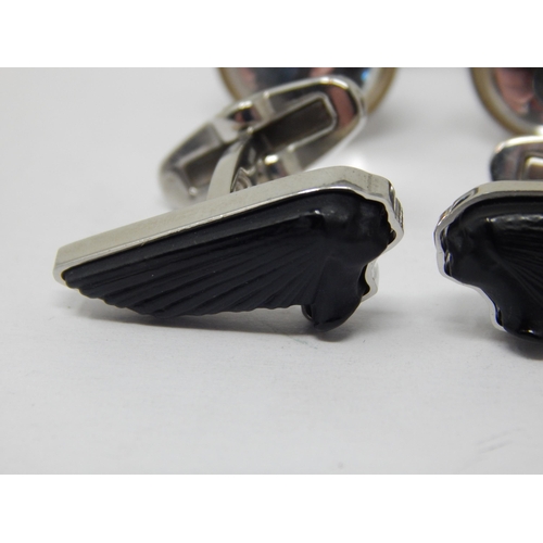 175 - 2 x Pairs of Lalique Bar Back Cufflinks