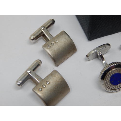 177 - A Quantity of Gentleman's Cufflinks Including Silver Examples