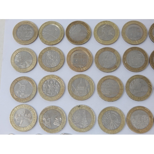 83 - A Large Quantity of Commemorative £2, £1 & 50p Coins: Face Value £84.50