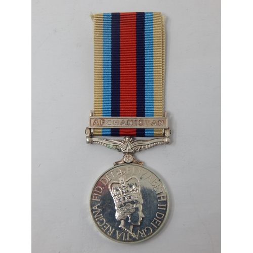 QEII Operational Service Medal for Afghanistan with Clasp Awarded ...