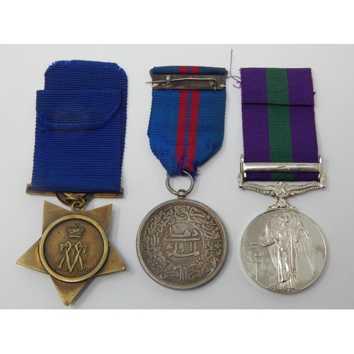 434 - Medals comprising: British India 1911 Delhi Durbar Medal issued to honour King-Emperor George V toge... 