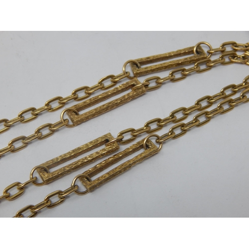 227 - 9ct Gold Necklace: Length 80cm: Weight 20.92g