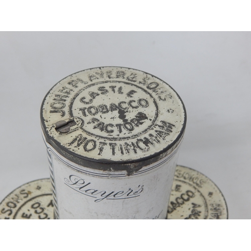 448 - WWII Era Player's No Name Tobacco Tins (3) with contents together with a Copes pipe tobacco tin with... 