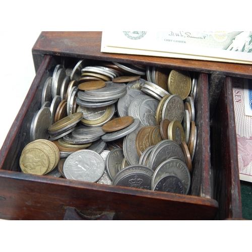 87 - A Quantity of Coins including Victorian & Later + small amount of Silver, Old Shape £2 Coins, Bankno... 