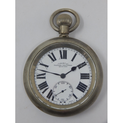 152 - London North Eastern Railway Guards Pocket Watch: Marked to Back: L.N.E.R 6794