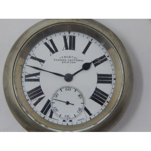 152 - London North Eastern Railway Guards Pocket Watch: Marked to Back: L.N.E.R 6794