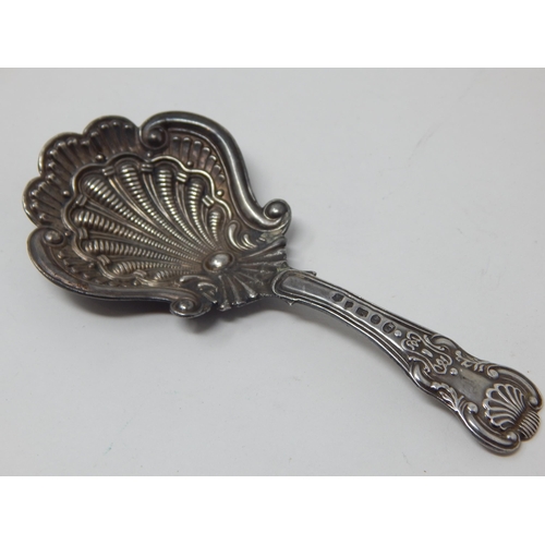 164 - George IV Silver Caddy Spoon Hallmarked Birmingham 1824 possibly by John Thornton