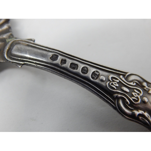 164 - George IV Silver Caddy Spoon Hallmarked Birmingham 1824 possibly by John Thornton