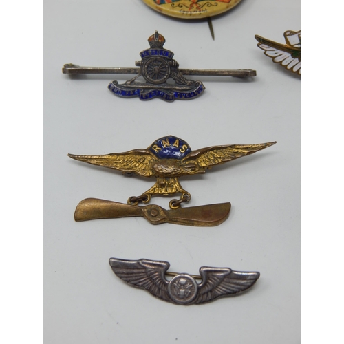 457 - An Interesting Group of Military Items Including Watches, 1914-1915 Aluminium Ring, 1902 Peace Badge... 