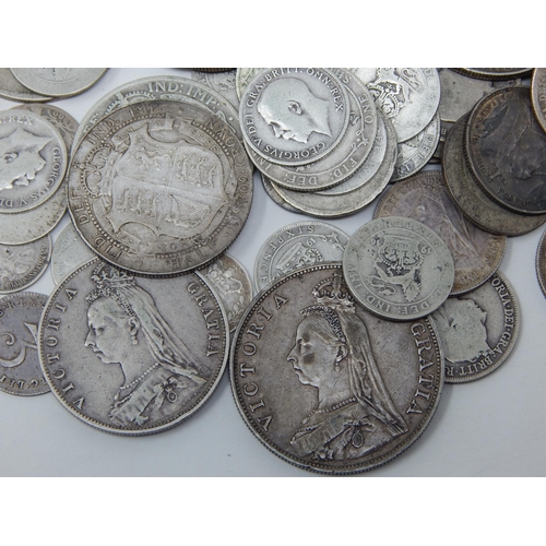 99G - Pre 1920 Silver (925) Coinage: weight 400g