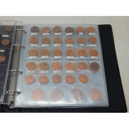 99L - Coin Album containing a collection of Decimal Coinage