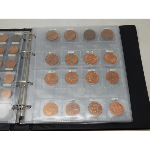 99L - Coin Album containing a collection of Decimal Coinage