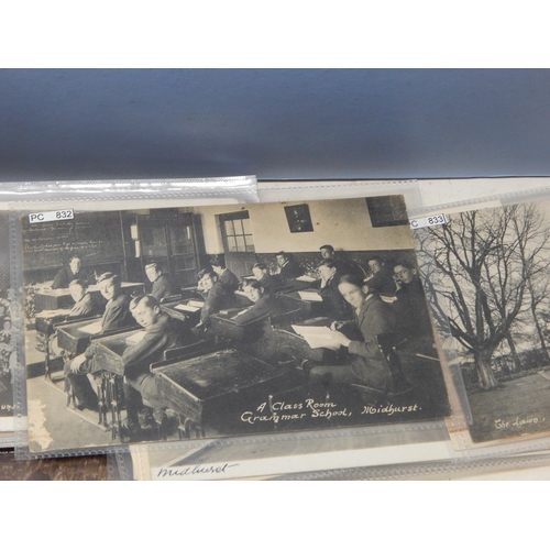 400R - A Large Quantity of Postcards in Clear Sleeves relating to Midhurst, West Sussex contained in a box ... 