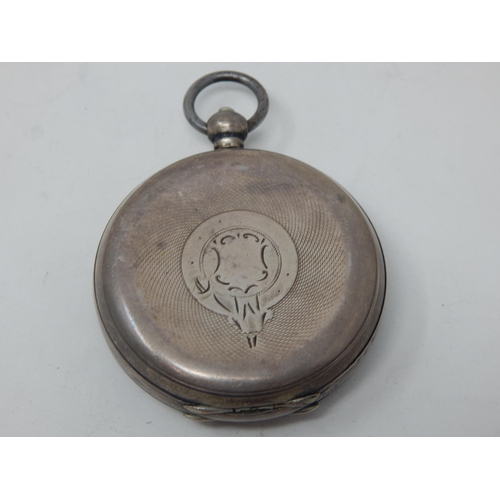 275M - Gentleman's Hallmarked Silver Key Wind Open Face Pocket Watch by Kendal & Dent, Makers to the Admira... 