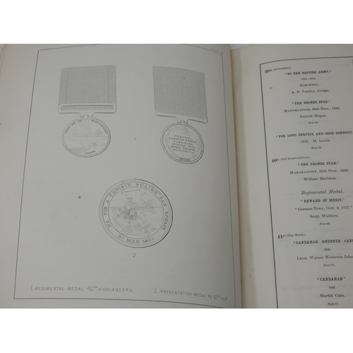 401 - Medals, Clasps and Crosses, Military & Naval In The Collection of J.W Fleming: Published 1871