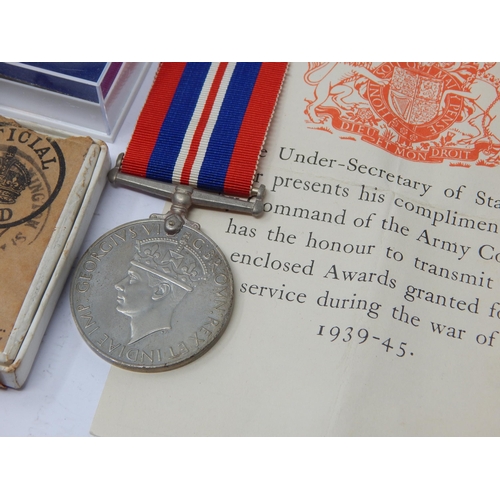 403 - WWI Medals Awarded to & Edge Named to: 341203 P.N.R E.V.KELLEWAY R.E Together with a WWII Kelleway F... 