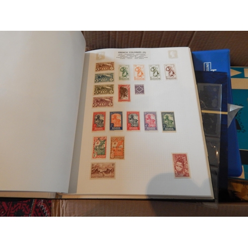 64 - A Huge Quantity of Stamp Albums, Loose Stamps & FDC's, UK & World Including a Sterling Silver Concor... 