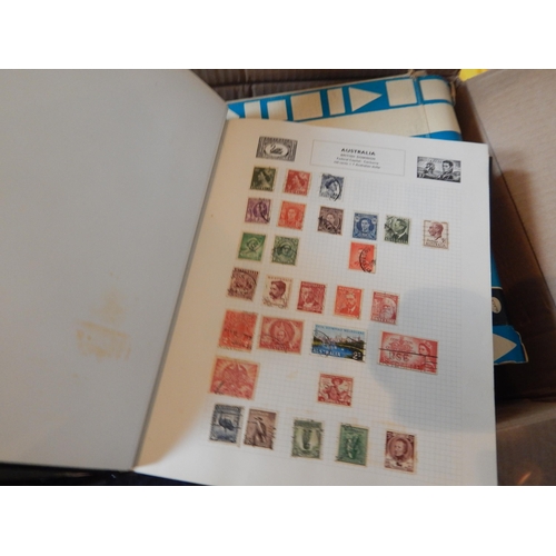 64 - A Huge Quantity of Stamp Albums, Loose Stamps & FDC's, UK & World Including a Sterling Silver Concor... 