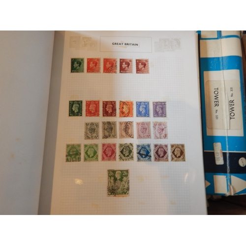 64 - A Huge Quantity of Stamp Albums, Loose Stamps & FDC's, UK & World Including a Sterling Silver Concor... 