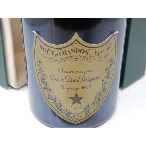 397 - Dom Perignon 1990 Vintage Champagne (one bottle)