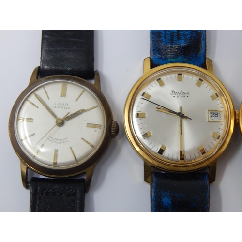 202 - Vintage Gentleman's & Ladies Wristwatches (6)