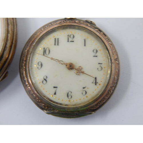 204 - A Quantity of Hallmarked Silver Pocket Watches together with a Hallmarked Silver Albert Chain